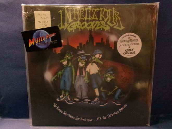 INFECTIOUS GROOVES - THE PLAGUE THAT MAKES YOUR BOOTY.. LP