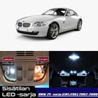 BMW Z4 (E85/E86) Sisätilan LED-sarja 11-osainen - pikkukuva 1
