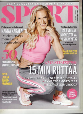 SPORT n:o 6/7 2020 Nanna Karalahti. Pippa Laukka.