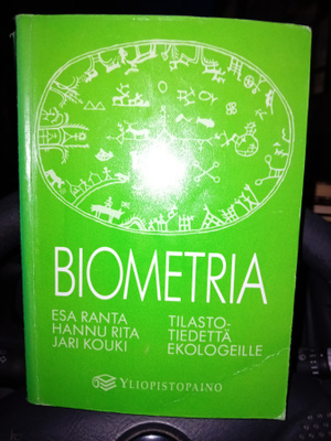 BIOMETRIA  ( 6p. 1997 ) Sis. postikulut