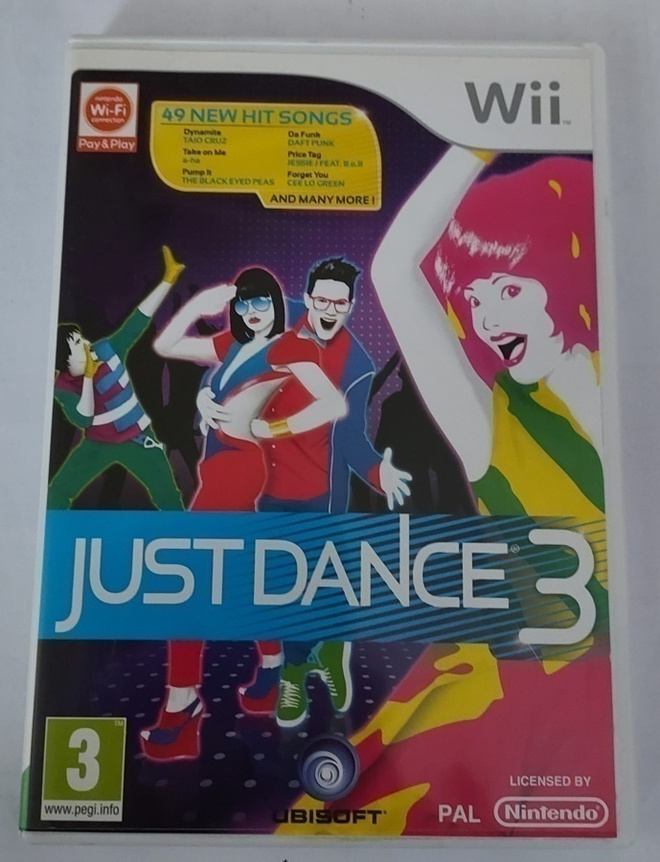 * Just Dance 3 Wii / Wii U PAL MIB Lue Kuvaus