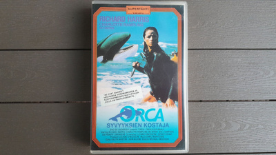 VHS: ORCA – Syvyyksien Kostaja (Richard Harris,Bo Derek 1977