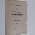 Åbo universitets lärdomshistoria 2 : Juridiken - pikkukuva 1