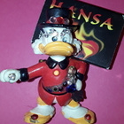 VINTAGE RINTAKORU. DISNEY. BULLY. Hand painted. Roope Ankka - pikkukuva 5
