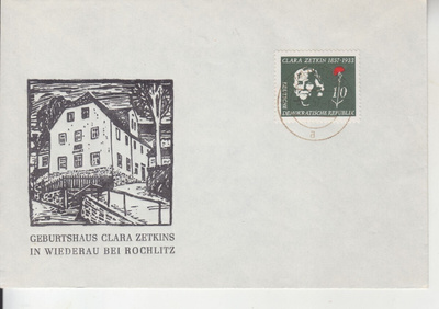 DDR 1957 Mi 592  FDC