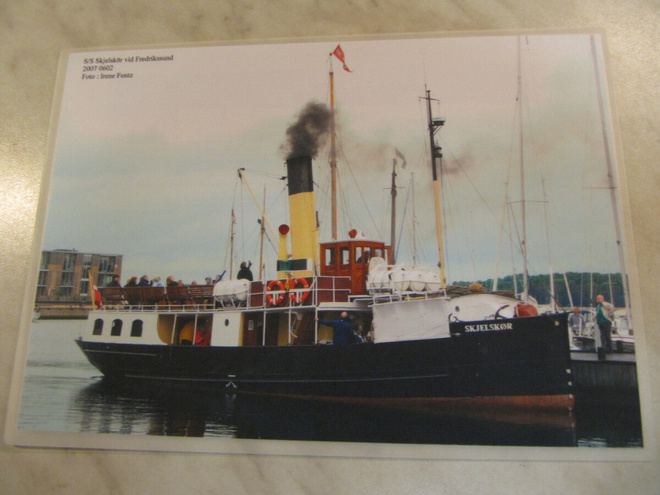 S/S Skjelskör vid Fredrikssund Laivakuva.