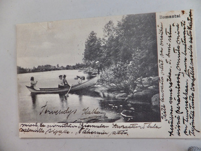 VANHA Postikortti Ilomantsi 1905