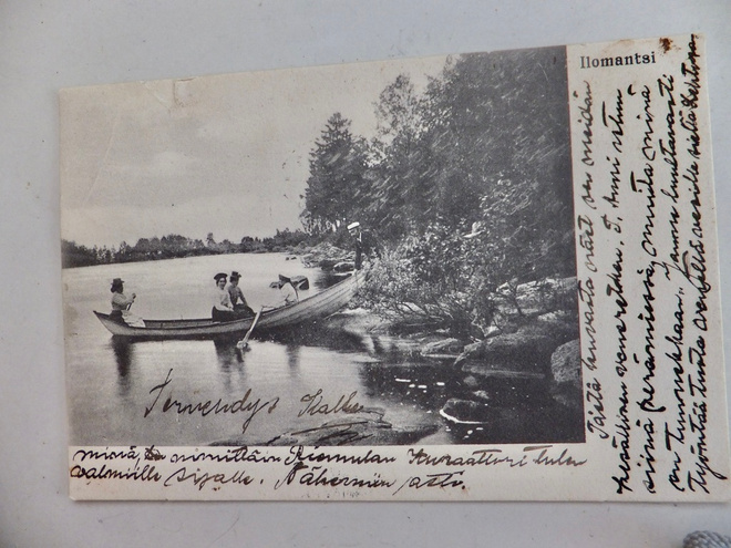 VANHA Postikortti Ilomantsi 1905
