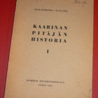 Kivikoski - Oja : Kaarinan pitäjän historia I 1946 1.p. - pikkukuva 1