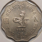 Hong Kong. 2 dollars 1975. - pikkukuva 1