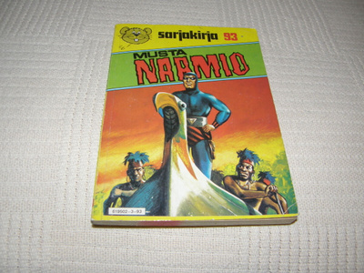 Sarjakirja 93 Musta Naamio