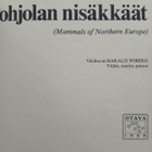 Lauri Siivonen - Pohjolan nisäkkäät (sid.) - pikkukuva 3
