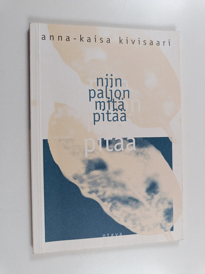 Anna-Kaisa Kivisaari : Niin paljon mitä pitää