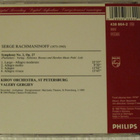 Rachmaninoff•Kirov Orchestra•St Petersburg•Valery Gergiev CD - pikkukuva 3