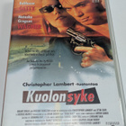 Kuolon Syke (VHS) "Dead Beat" Bruce Ramsay Balthazar Getty - pikkukuva 1