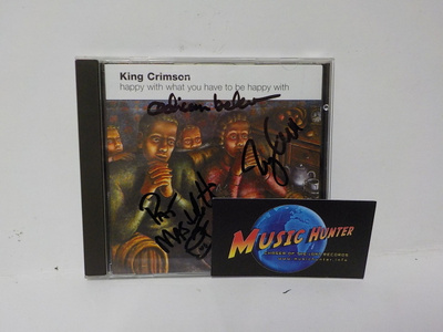 KING CRIMSON - HAPPY WITH.. CD KOLMELLA NIMMARILLA