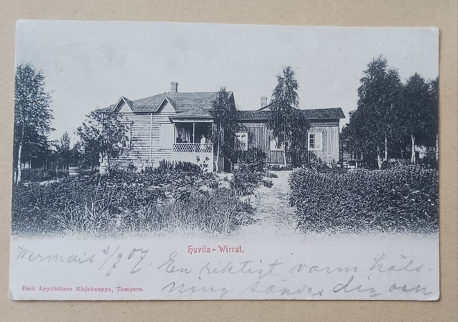 Wirrat - Huvila, vanha mv pk, p. 1907