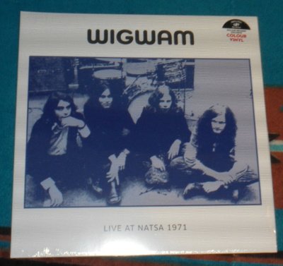 WIGWAM ~ Live At Natsa 1971 ~ LP keltainen **UUSI**
