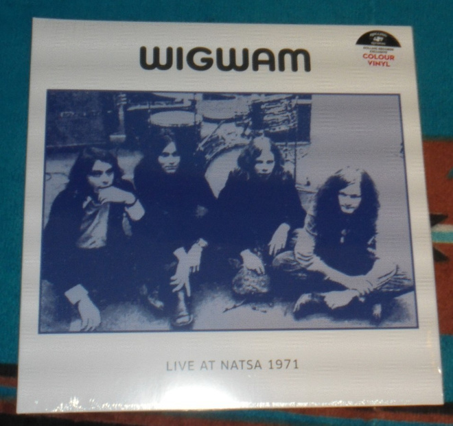 WIGWAM ~ Live At Natsa 1971 ~ LP keltainen **UUSI**