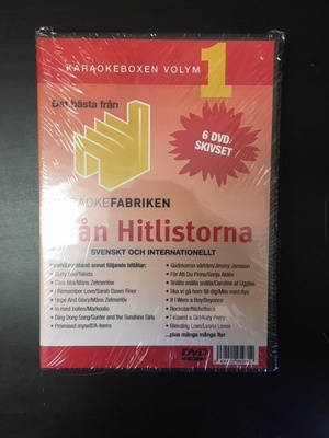 Svenska Karaokefabriken - Karaokeboxen Volym 1 6DVD (UUSI)