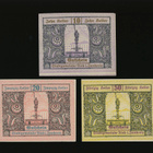 Itävalta Notgeld 10, 20, 50 Heller, Ried 1920 - pikkukuva 1