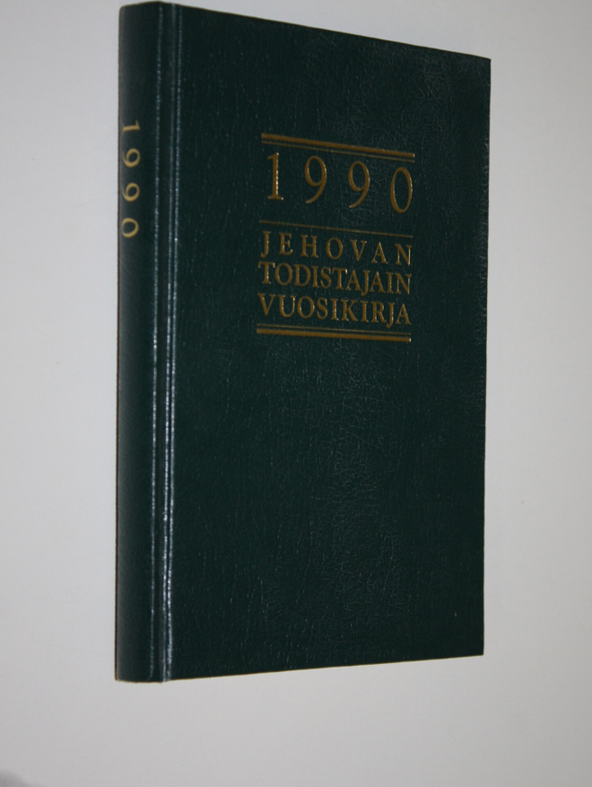 Jehovan todistajain vuosikirja 1990 : sisältää raportin p...