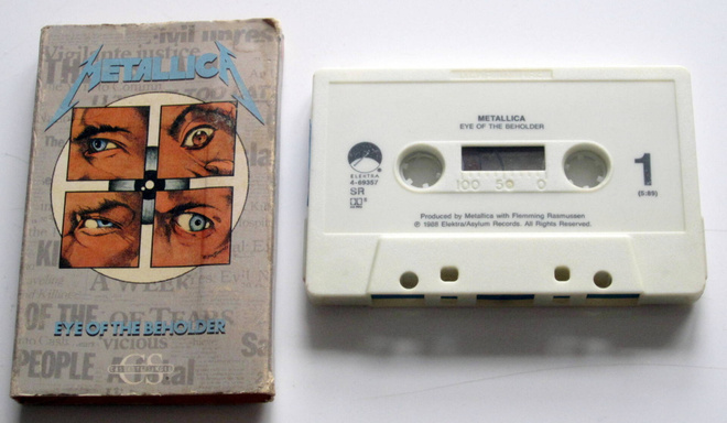 METALLICA Eye of the Beholder C-KASETTI-Single1988