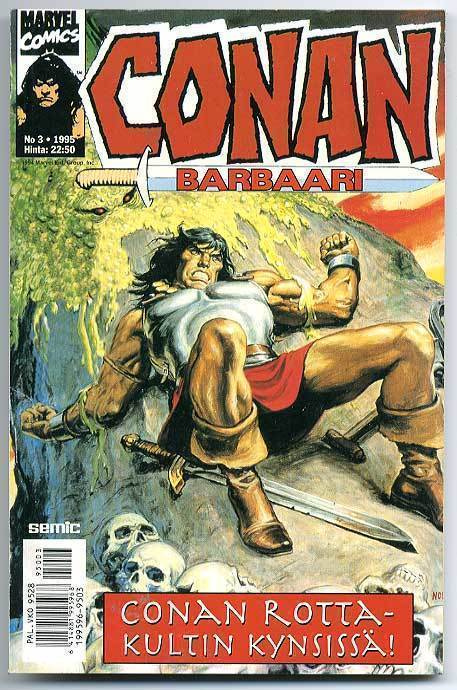 Conan 3/1995 Conan rottakultin kynsissä
