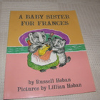 Hoban A Baby Sister for Frances  -nid - pikkukuva 1