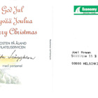 FDC MAKSIMIKORTTI JOULU 2004 AHVENANMAA KULKENUT KORTTI - pikkukuva 2