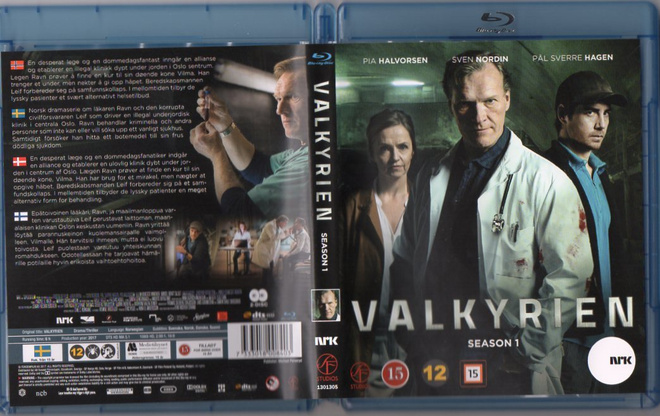 Valkyrien 1 Kausi	(26 721)	k	-FI-	BLU-RAY	nordic,	(2)		2017