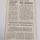 Tuure Junnila : Alas Akatemia : kulttuuripoliittinen ajan... - pikkukuva 2