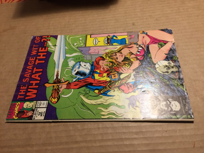 MARVEL THE SAVAGE WIT OF.... 12/1991