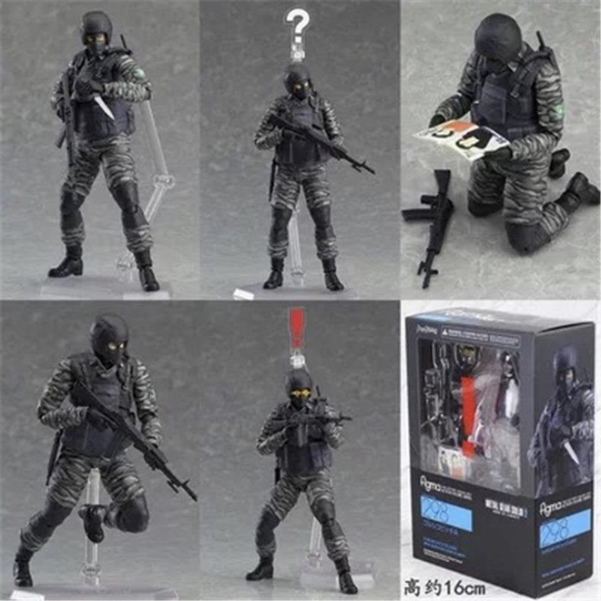METAL GEAR 2  - GURLUKOVICH  FIGURE - HEAD HUNTER STORE.