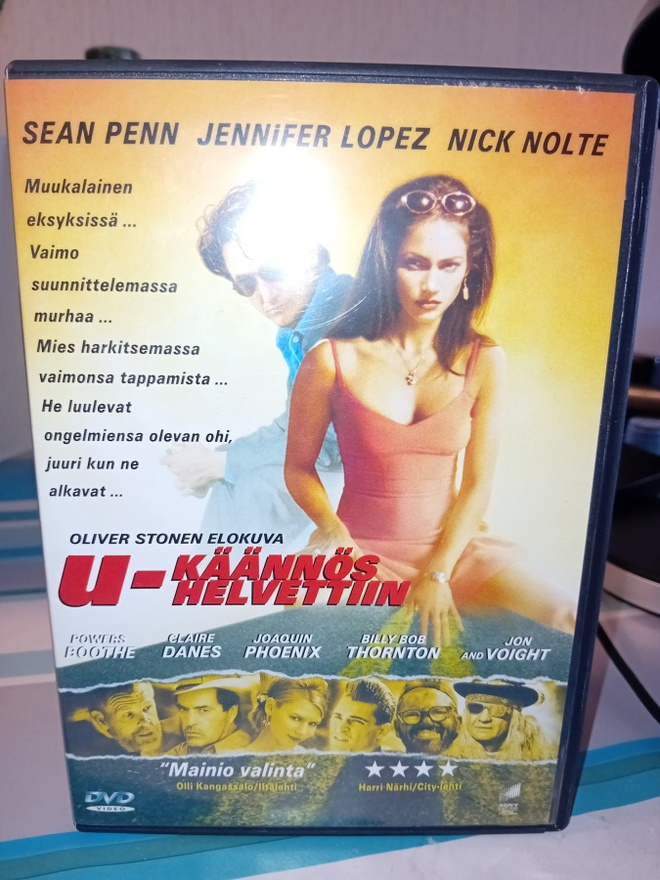 DVD U-Käännös helvettiin ( SIS POSTIKULU  )