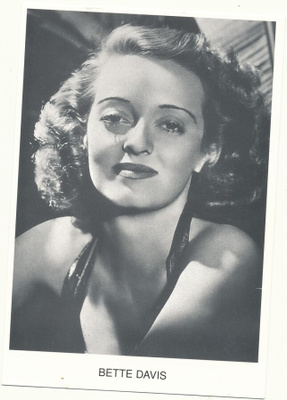 Filmitähti BETTE DAVIS - UP