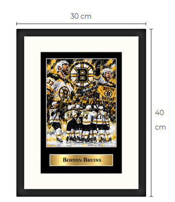 Uusi Boston Bruins NHL art print Limited Edition