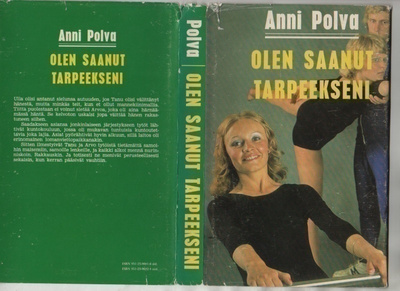 Polva: Olen saanut tarpeekseni, Karisto 1972, skp., 4.p., K3