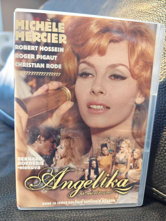 Angelika ja merirosvo (1967) DVD Suomijulkaisu