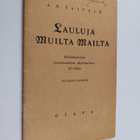 A. E. Taipale : Lauluja muilta mailta - pikkukuva 1