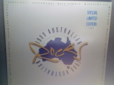 1988 AUSTRALIAN ROCKS :: COMPILATION :: VINYYLI  LP    1988