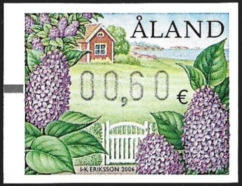 Åland 2006  Syreeni FRAMA  0,60 €  ** LaPe ATM Å 18