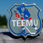Kookas Lätkäpinssi Teemu. Halkaisija - 35 mm. Hyväkuntoinen. - pikkukuva 1