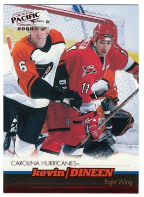 99-00 Pacific Red #69 Kevin Dineen