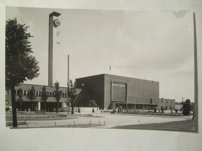 Valokuva Tampere Rautatie Asema 1930-l Kortin Alkup.Malli