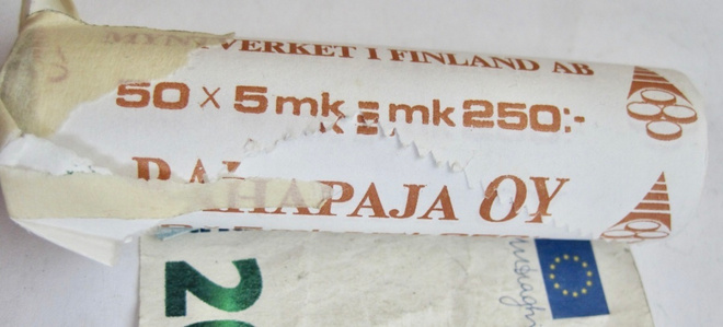 Rahapaja Lähes Täysi Rulla 5 mk 2001