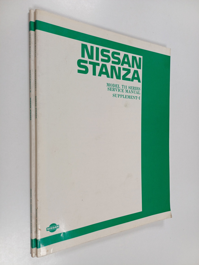 Nissan stanza ; Model T11 Series service manual Supplemen...