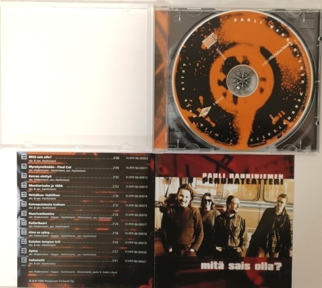Pauli Hanhiniemen Perunateatteri: Mitä Sais Olla? CD