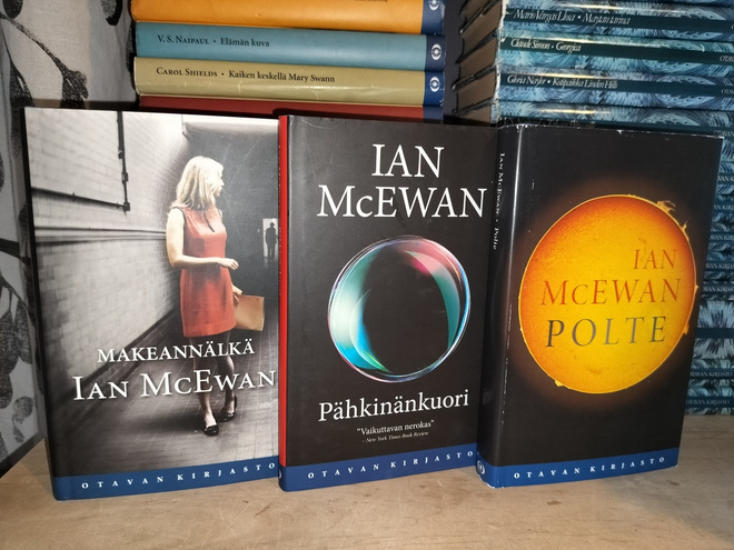 Ian McEwan - 3 kirjaa - Kirjapaketti