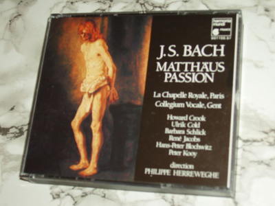 3 X CD J.S. Bach Matthäus Passion